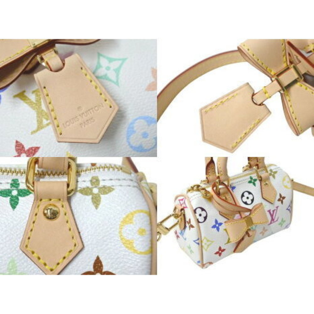 Louis Vuitton Nano Murakami Takashi bag handbag multicolor Speedy - Picture 7 of 9